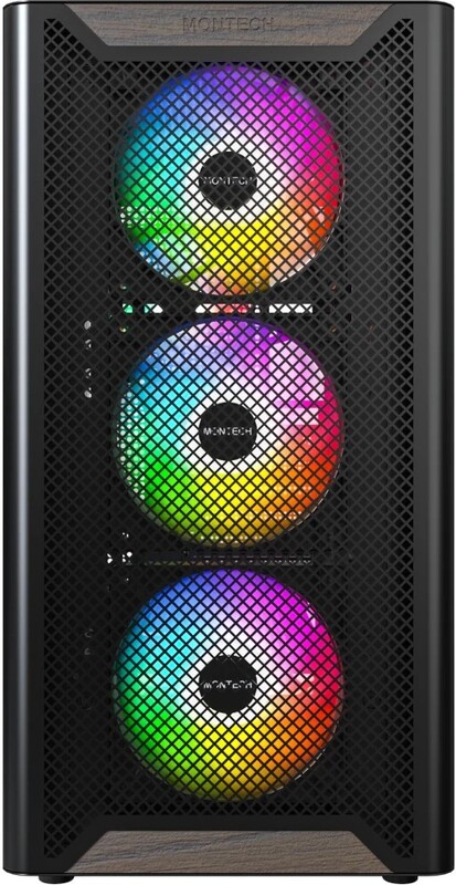 Montech xr wood midi tower behuizing 603 2 orig - Montech XR Wood Behuizing