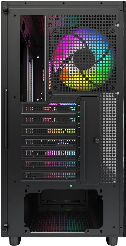 Montech xr wood midi tower behuizing 603 4 orig - Montech XR Wood Behuizing