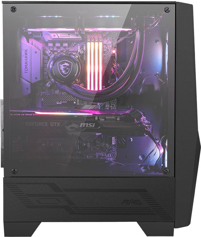 Msi forge 100r gamers behuizing mi 2 orig - MSI MAG FORGE 100M Mid-Tower Gaming PC Case