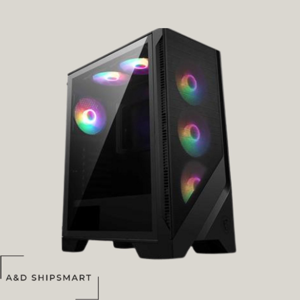 Msi Mag Forge 120A Behuizing - Pc - Gaming Pc - Kast - Computer - afbeelding 3