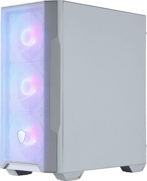 Msi mag forge m100r micro tower pc - MSI MAG FORGE M100R Behuizing (wit)