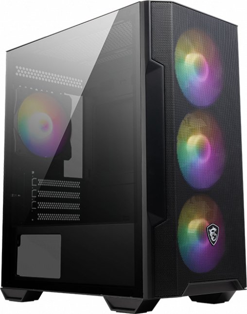 MSI Msi Mag Forge M100R - Pc Case - Behuizing - Compatibel Voor Micro-Atx, Mini-Itx - Zonder Voeding - Zwart