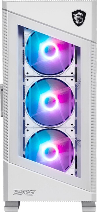 Msi mpg velox 100r white computerb 2 orig - MSI MPG VELOX 100R WHITE Behuizing