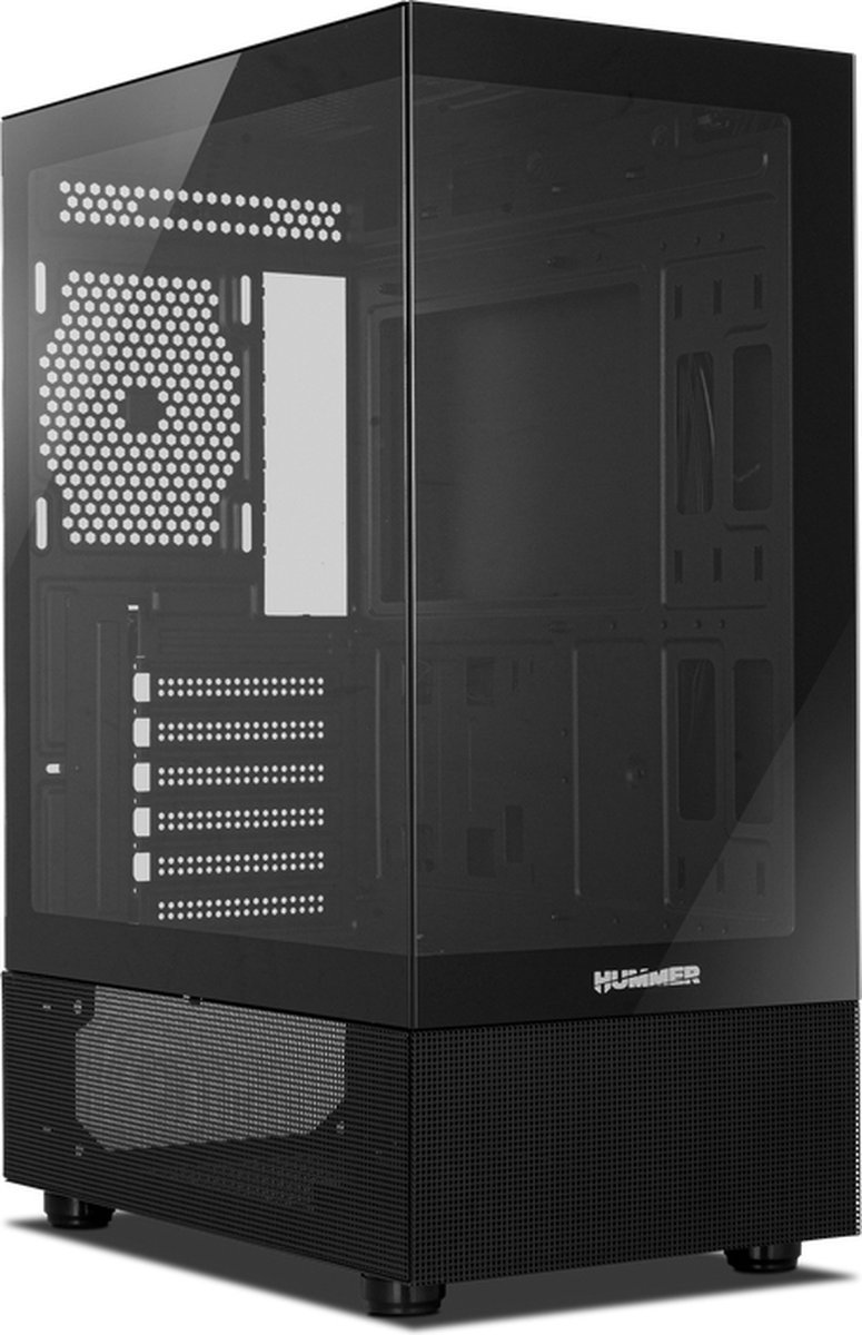 NOX Nox Hummer Nxhummervsnbk Computerbehuizing Midi Tower Zwart