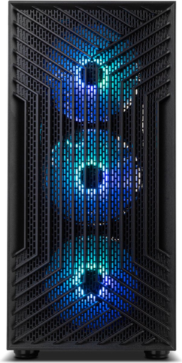 Nox Infinity Epsilon Mini Tower Zwart behuizing - afbeelding 4