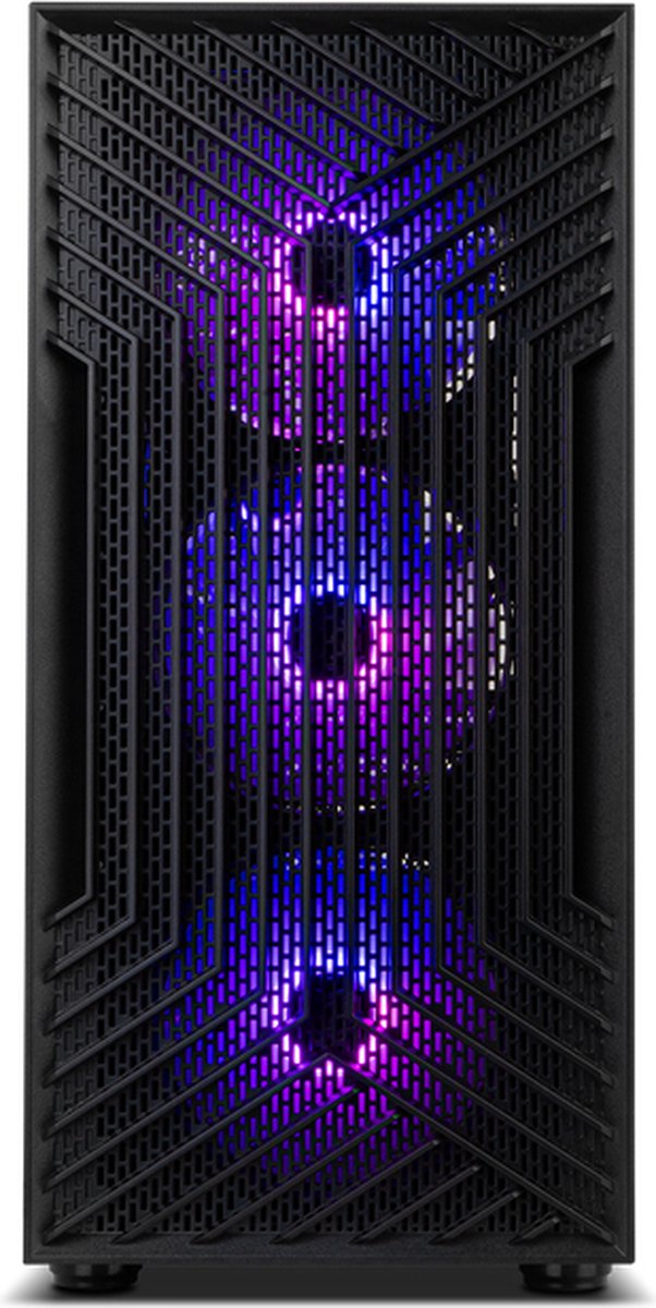 Nox Infinity Epsilon Mini Tower Zwart behuizing - afbeelding 5