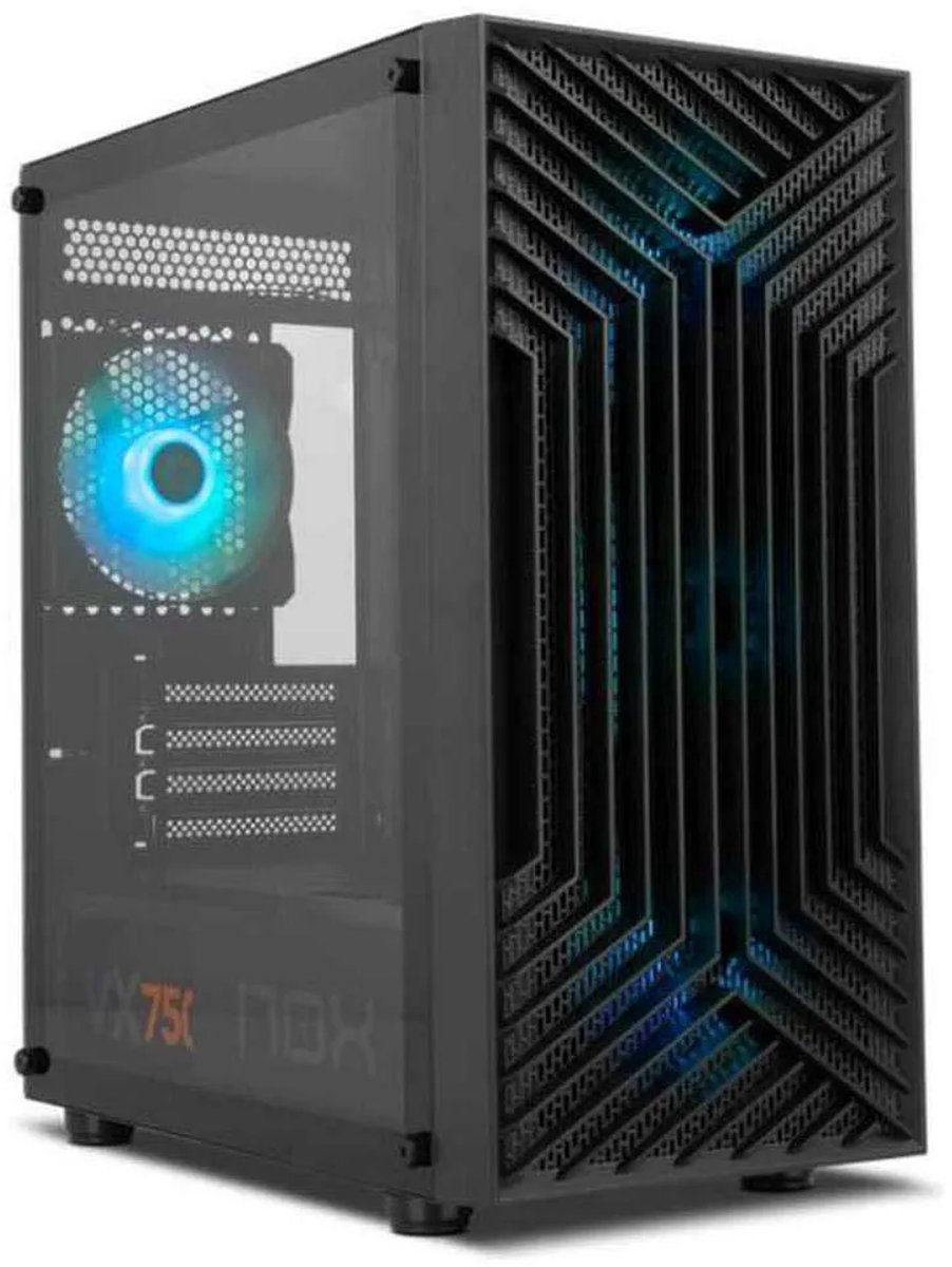 Nox Infinity Epsilon Mini Tower Zwart behuizing - afbeelding 9
