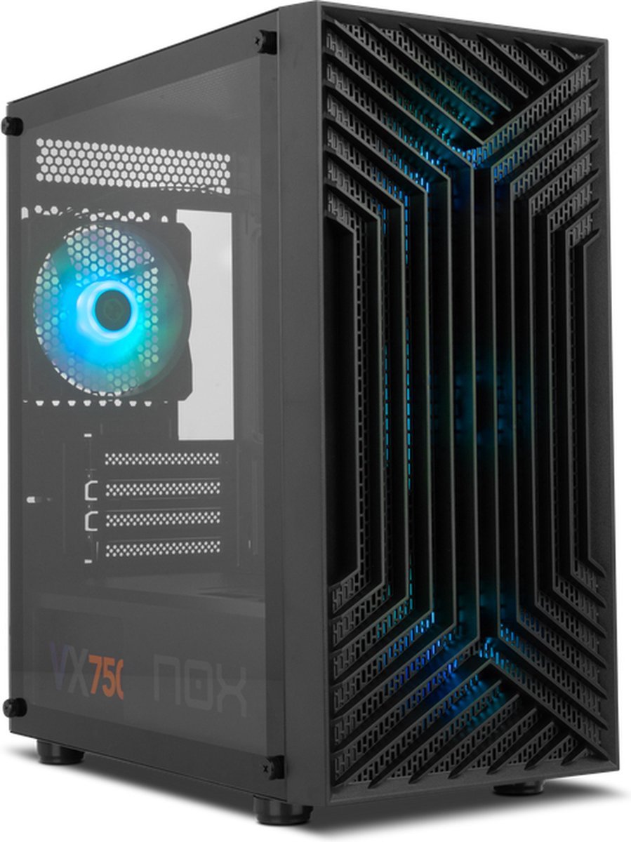 Nox Infinity Epsilon Mini Tower Zwart behuizing