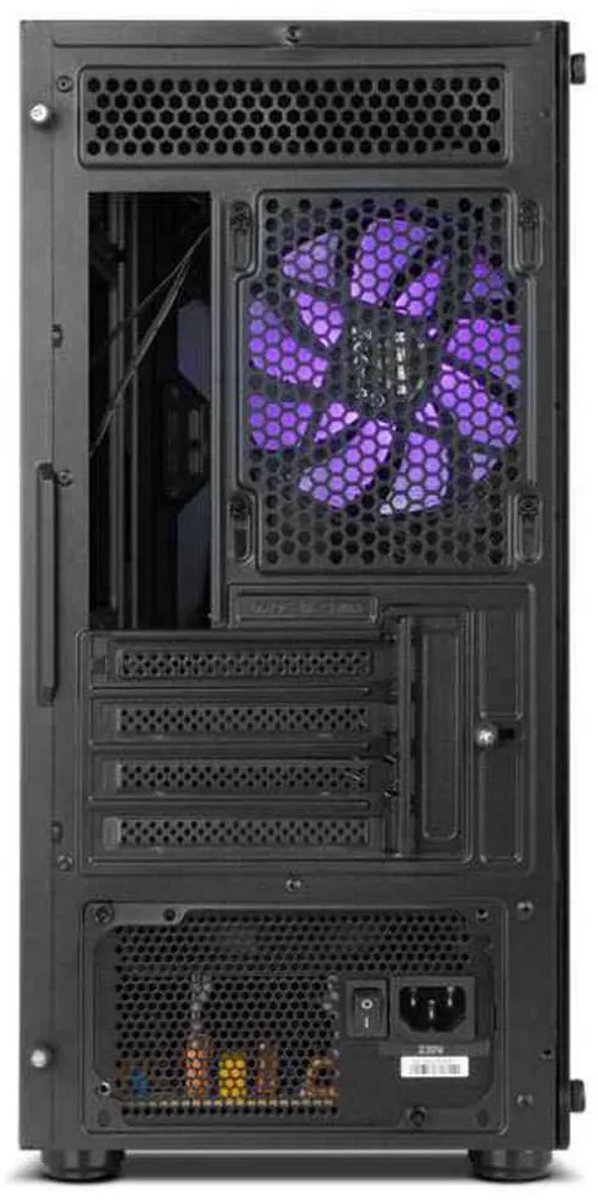 Infinity Zeta ARGB Mini Tower Zwart - afbeelding 3