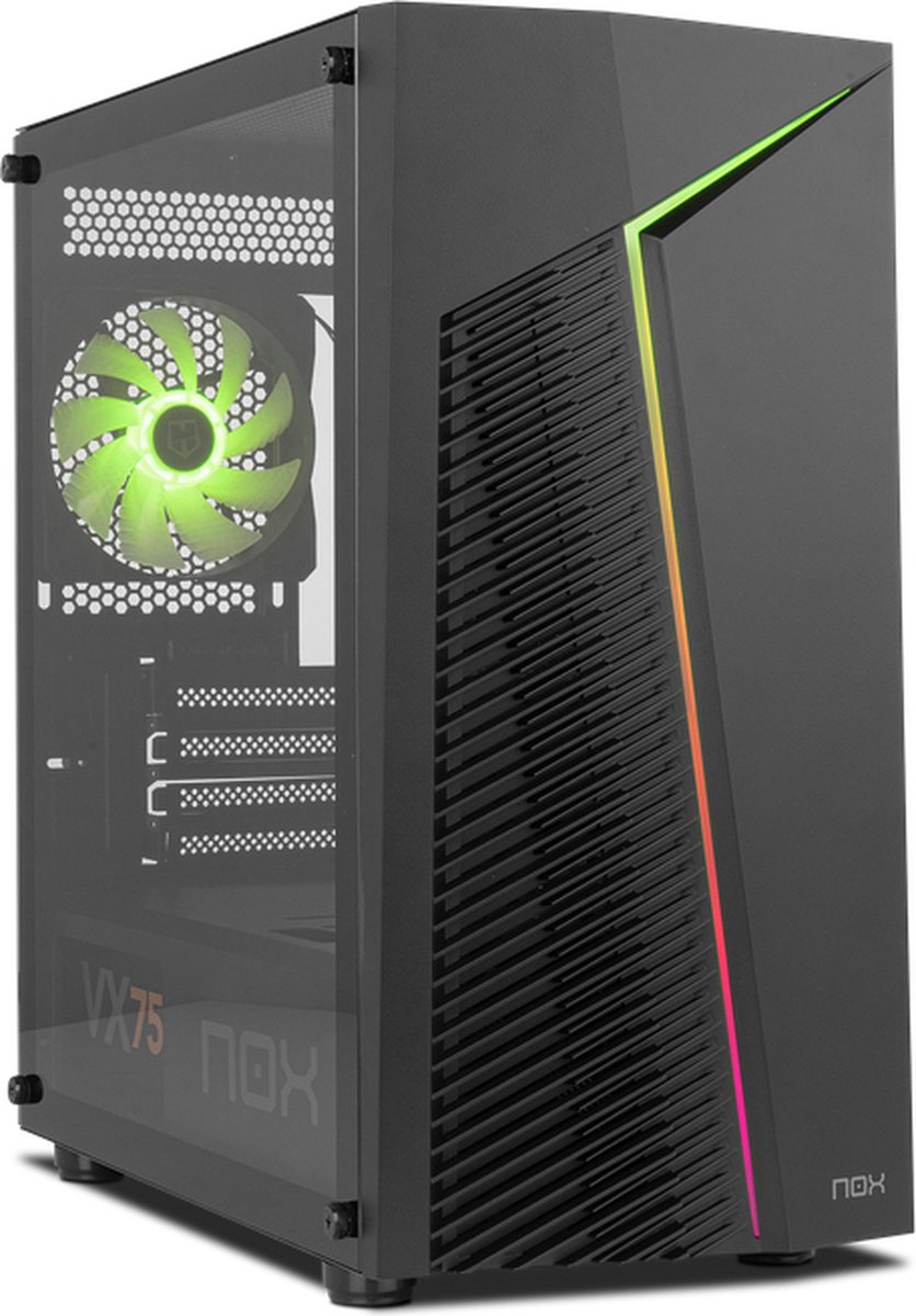 Infinity Zeta ARGB Mini Tower Zwart - afbeelding 5