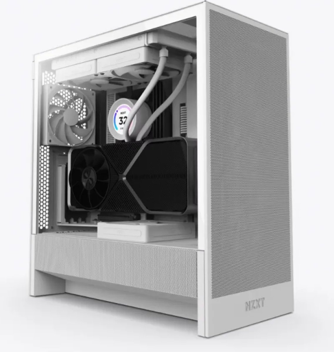 NZXT Nzxt H5 Flow (2024) Wit - Midtowermodel Atx - Wit