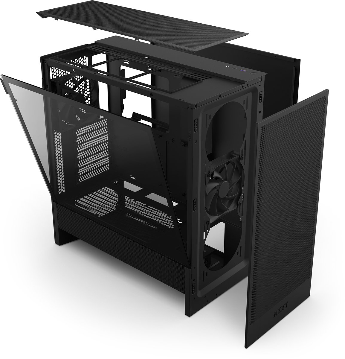 Nzxt H5 Flow (2024) - Zwart behuizing - afbeelding 2