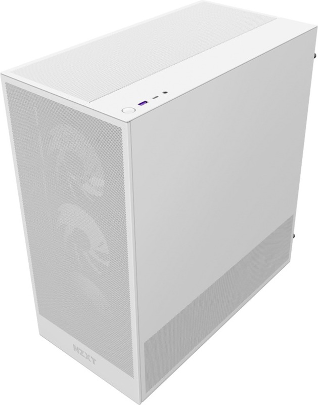 Nzxt h5 flow v2 midi tower behuizin 328 2 orig - NZXT H5 Flow RGB - White 2024 Behuizing