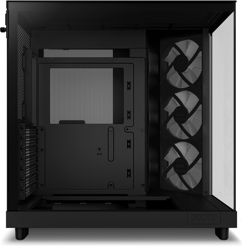 Nzxt h6 flow midi tower behuizing 612 2 orig - NZXT H6 Flow RGB Behuizing (Black)