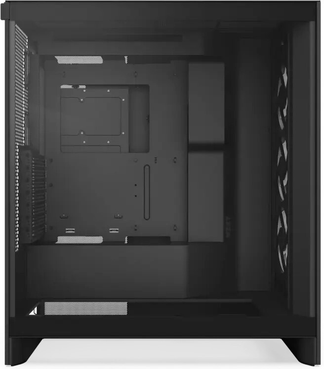 Nzxt h7 flow 2024 midi tower behuiz 423 2 orig - NZXT H7 Flow RGB Black (2024) Behuizing