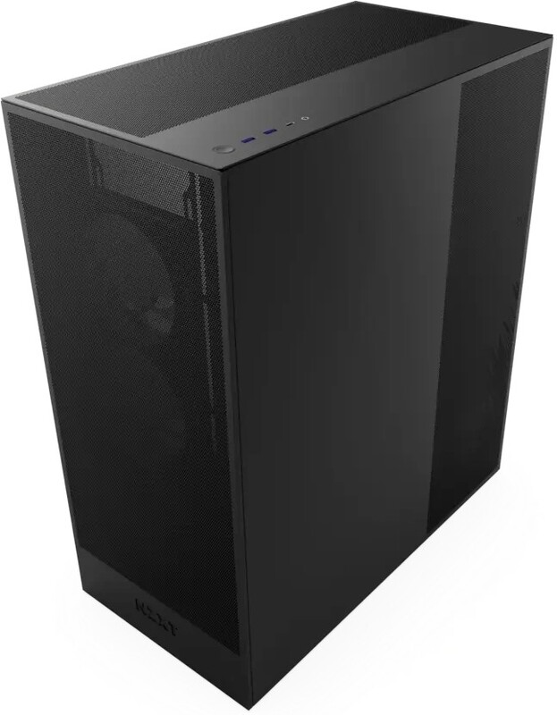 Nzxt h7 flow 2024 midi tower behuiz 423 4 orig - NZXT H7 Flow RGB Black (2024) Behuizing