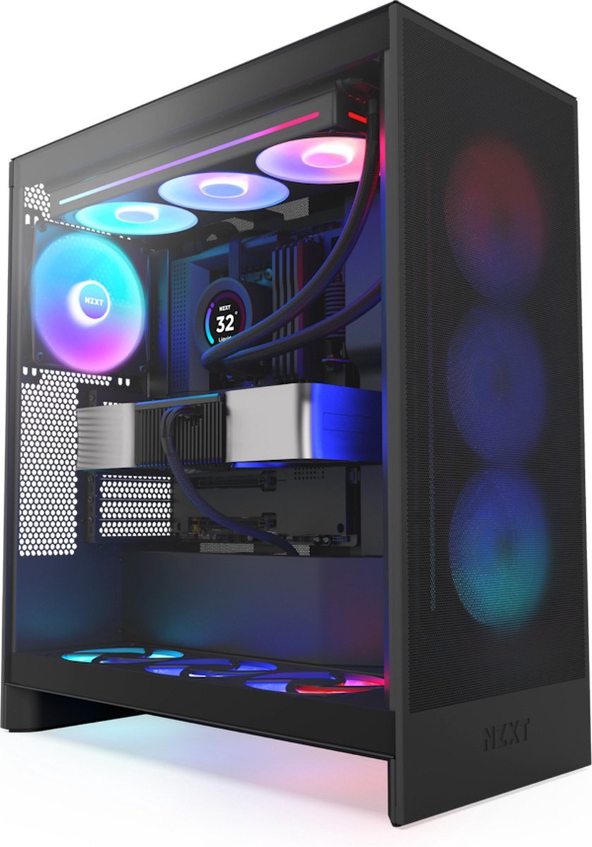 NZXT Nzxt H7 Flow Rgb Midi Tower Zwart