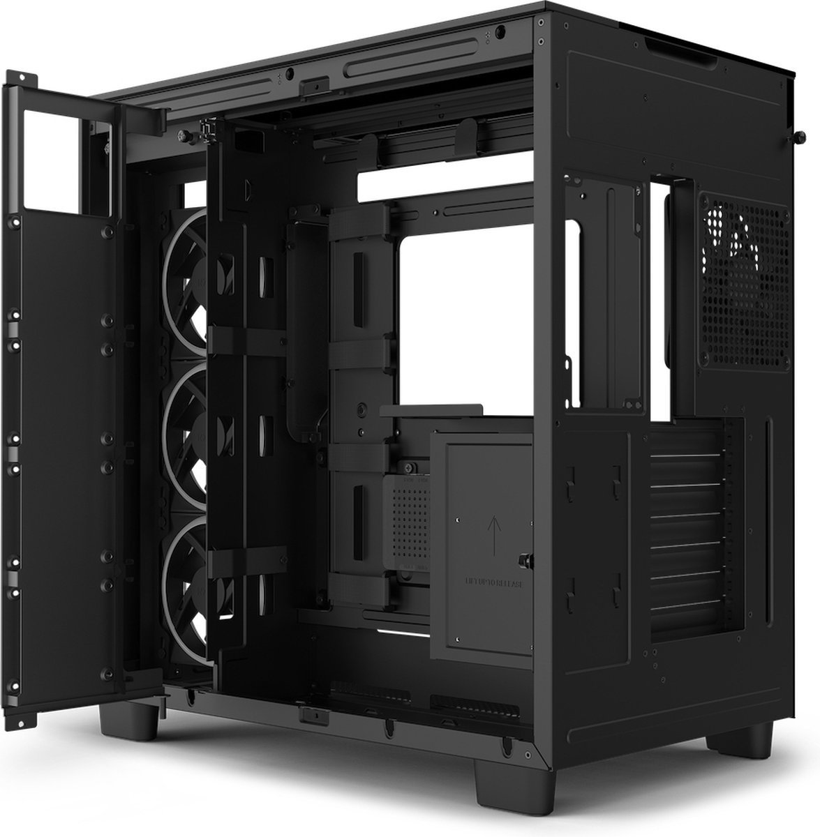 Nzxt H9 Elite - Zwart behuizing