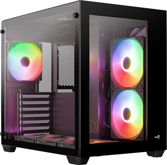 Pc behuizing aerocool dryft g v2 zwart kubu - Aerocool Dryft Midi Tower Behuizing (Black)