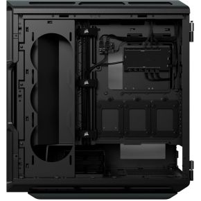 Corsair iCUE 5000T RGB Tempered Glass Mid-Tower Smart Case - Zwart - afbeelding 3