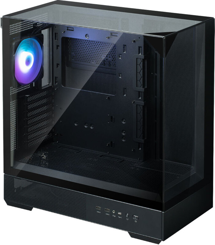 Pc behuizing zalman p40 prism zonder voedin 2 orig - Zalman P40 Prism Behuizing (Black)
