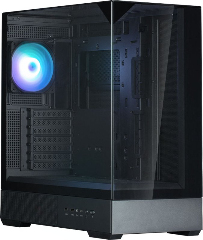 Pc behuizing zalman p40 prism zonder voedin - Zalman P40 Prism Behuizing (Black)