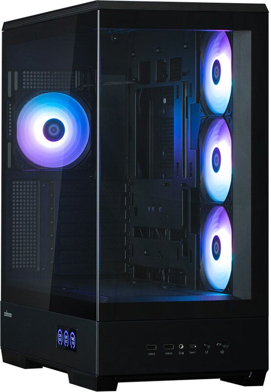 Pc behuizing zalman p50 ds mid tower atx - Zalman P50 DS Behuizing (Black)