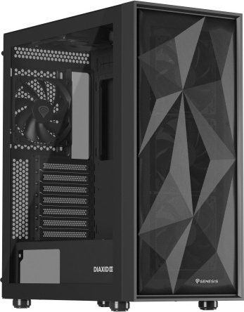 Pc kast genesis diaxid 605f midi tower - Genesis Diaxid 605F Behuizing