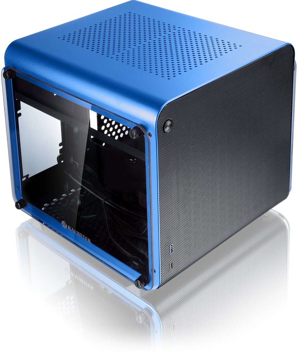 Raijintek Metis Evo Tgs Mini Tower Blauw behuizing