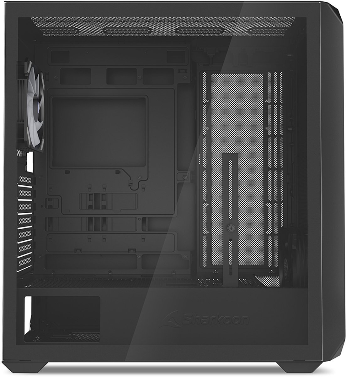 Sharkoon Ak2 Rgb Midi Tower Zwart behuizing - afbeelding 6