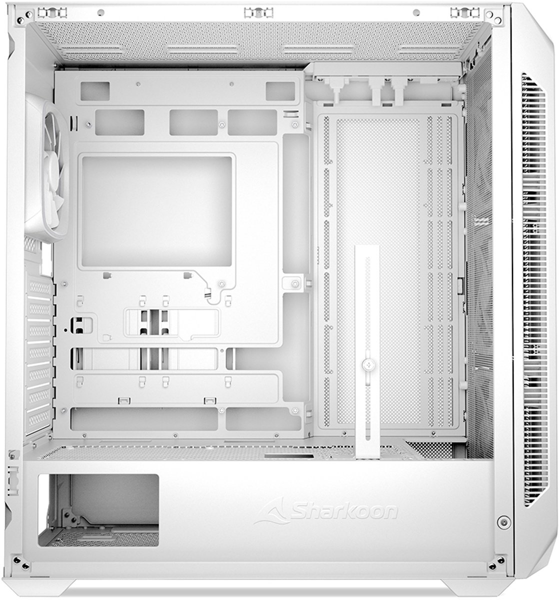 Sharkoon Ak5M Rgb Midi Tower Wit behuizing - afbeelding 5