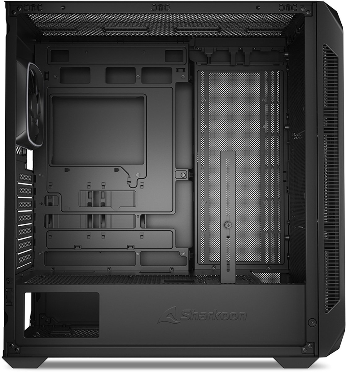 Sharkoon Ak5M Rgb Midi Tower Zwart behuizing - afbeelding 5