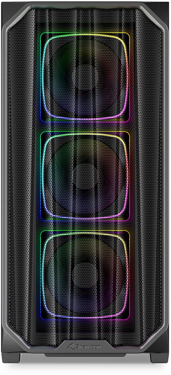 Sharkoon Ak5M Rgb Midi Tower Zwart behuizing - afbeelding 7