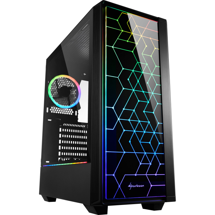 Sharkoon Sharkoon RGB LIT 100 midi tower behuizing