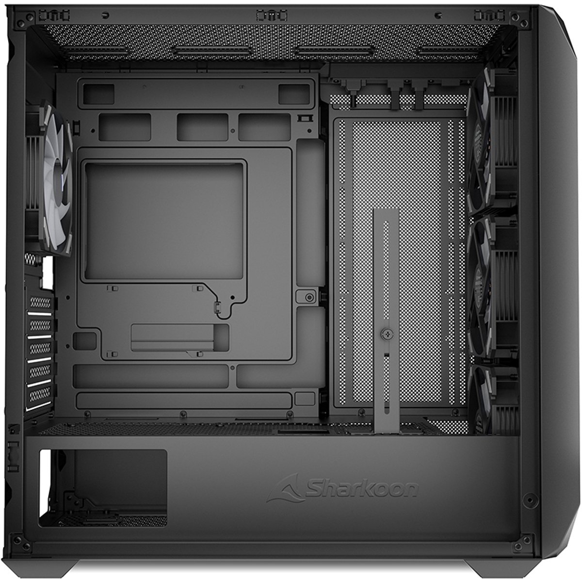 Sharkoon Mk3 Rgb Micro Tower Zwart behuizing - afbeelding 5
