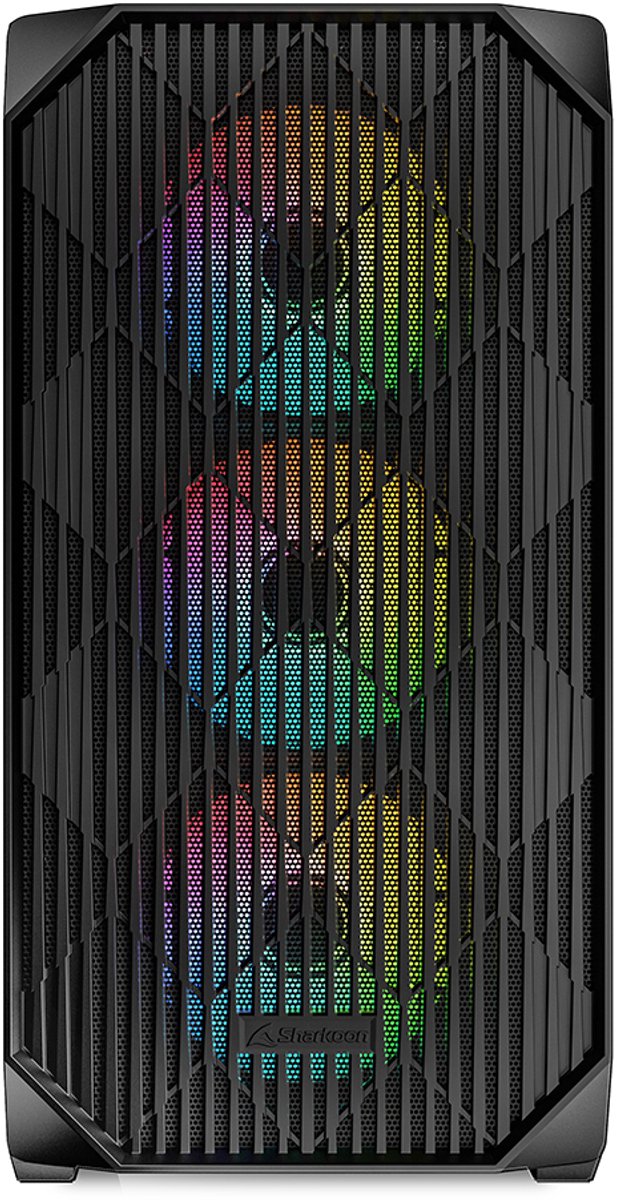 Sharkoon Mk3 Rgb Micro Tower Zwart behuizing - afbeelding 7