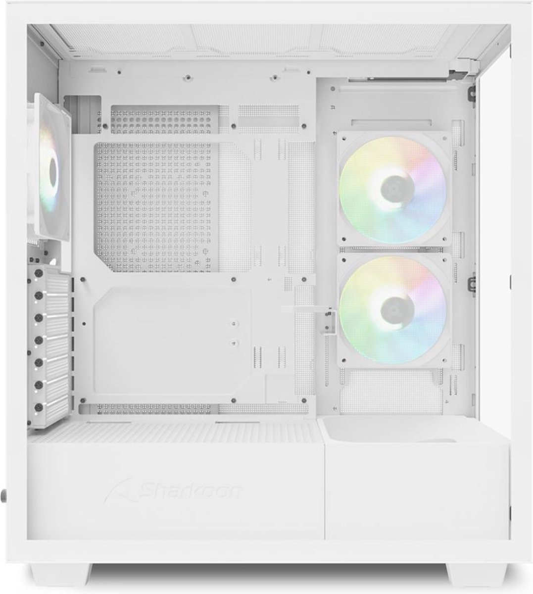 Sharkoon Rebel C60 Midi Tower Wit behuizing - afbeelding 5
