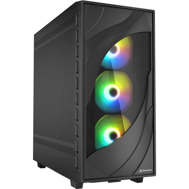 Sharkoon Sharkoon Rebel C80M RGB midi tower behuizing
