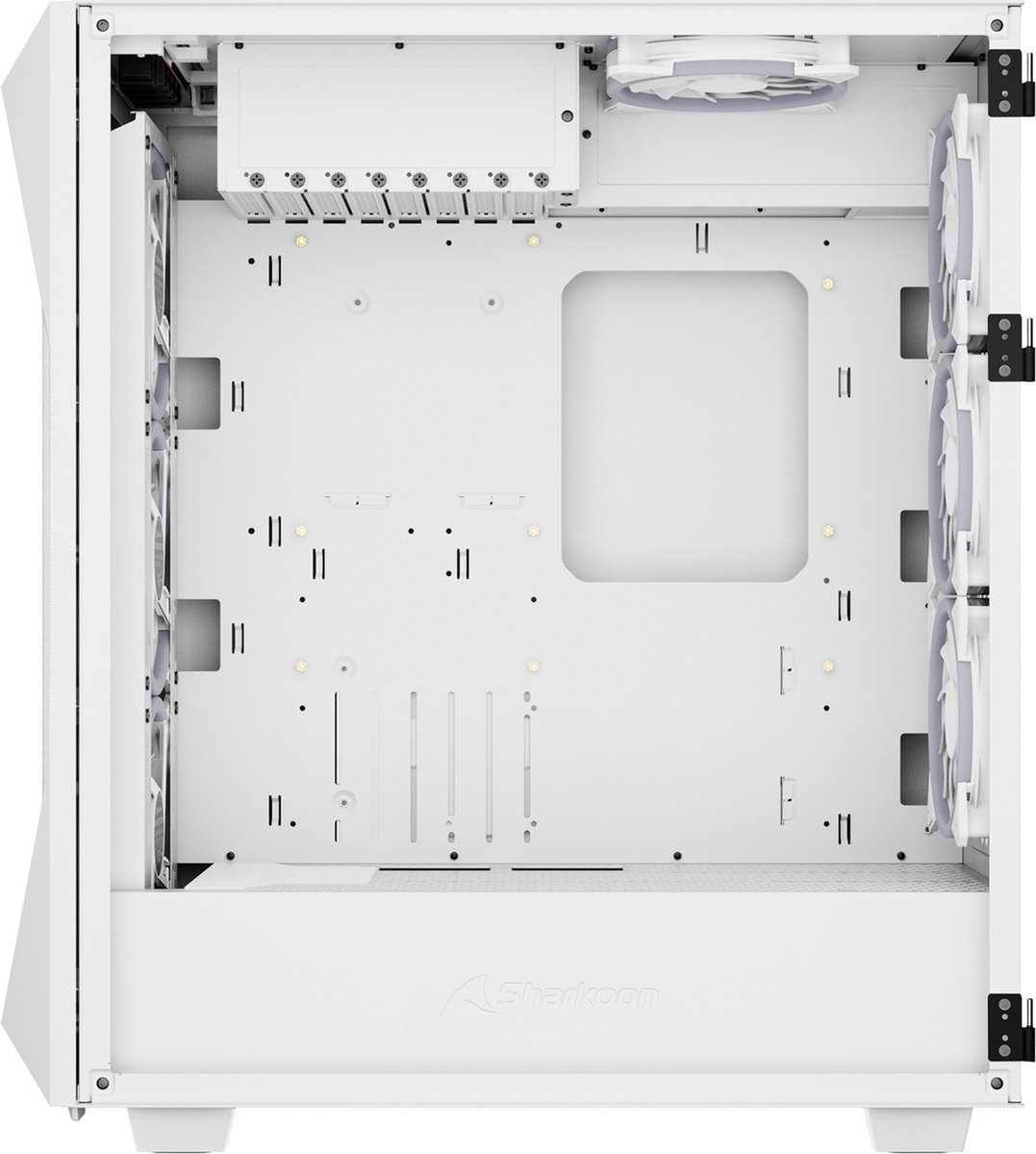 Sharkoon Rev300 Tower Wit behuizing - afbeelding 9