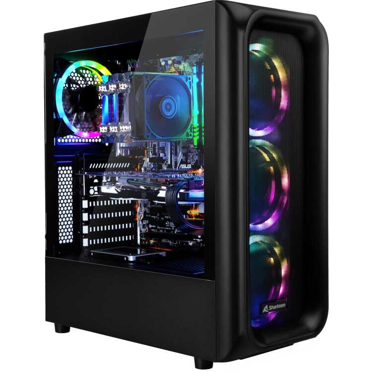 Sharkoon Sharkoon TK5M RGB midi tower behuizing