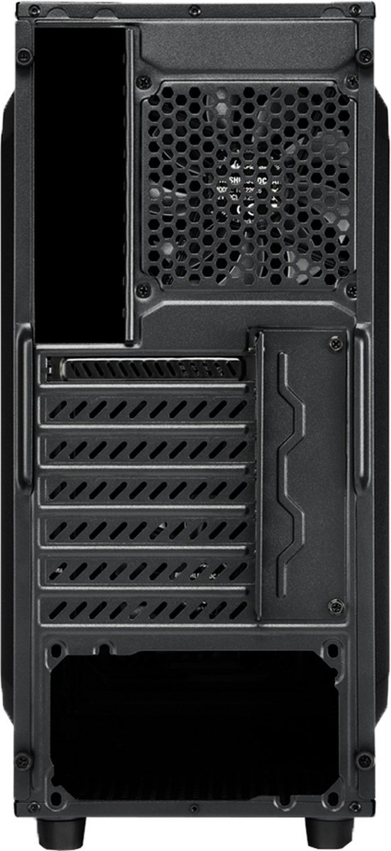 Sharkoon Vg7-W Rgb Midi Atx Tower Zwart behuizing - afbeelding 2
