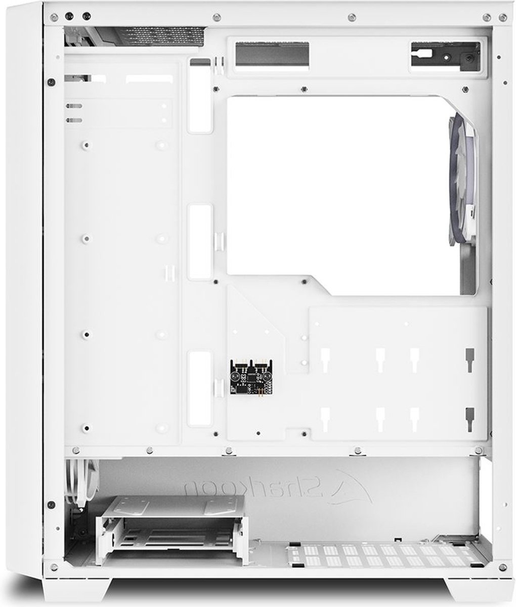Sharkoon Vs8 Rgb Midi Tower Wit behuizing - afbeelding 3