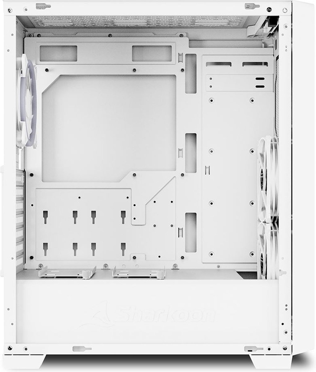 Sharkoon Vs8 Rgb Midi Tower Wit behuizing - afbeelding 4