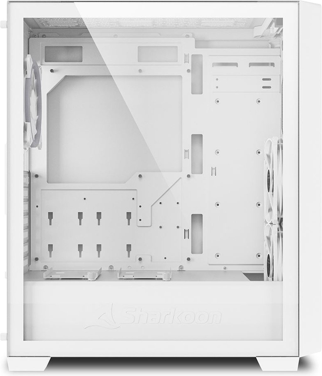 Sharkoon Vs8 Rgb Midi Tower Wit behuizing - afbeelding 5