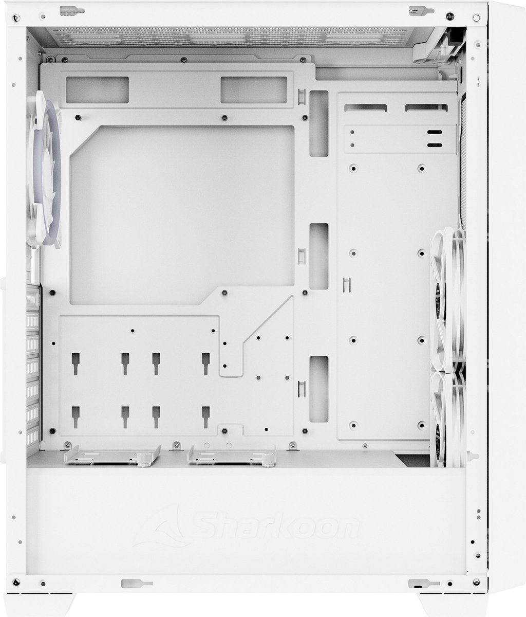 Sharkoon Vs8 Rgb Midi Tower Wit behuizing - afbeelding 9