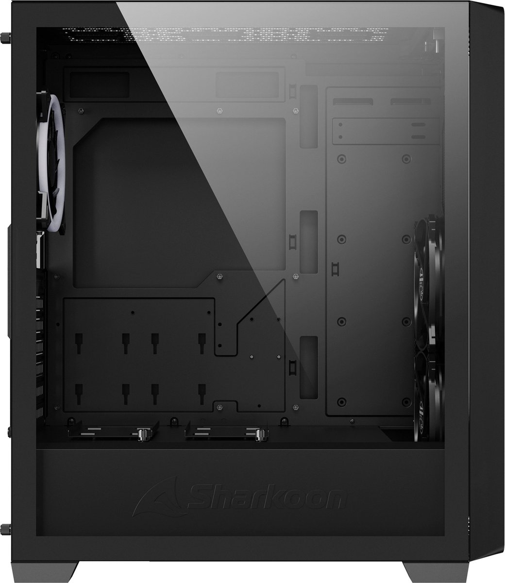 Sharkoon Vs8 Rgb Midi Tower Zwart behuizing - afbeelding 8