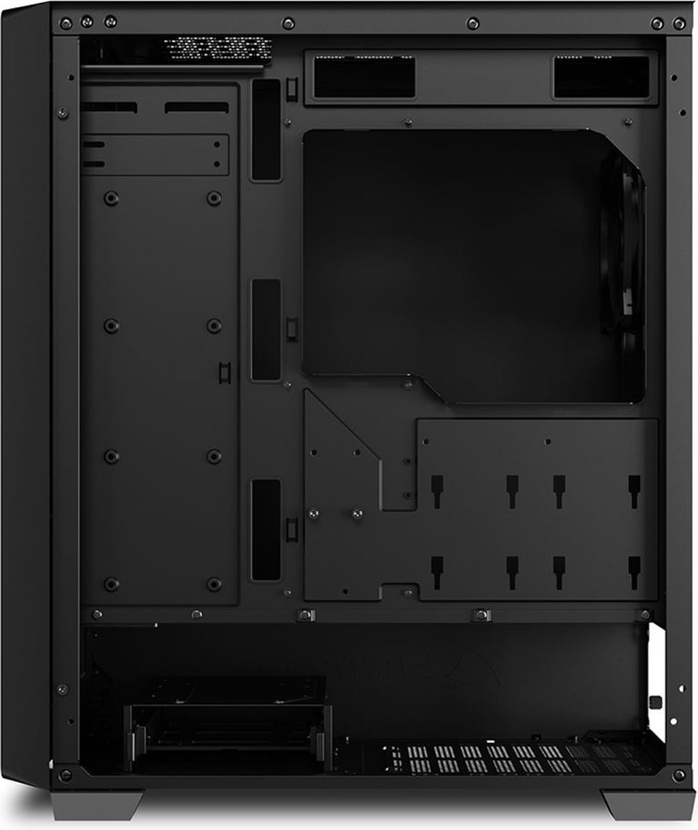 Sharkoon Vs8 Zwart - Towermodel - Atx - Zwart behuizing - afbeelding 3