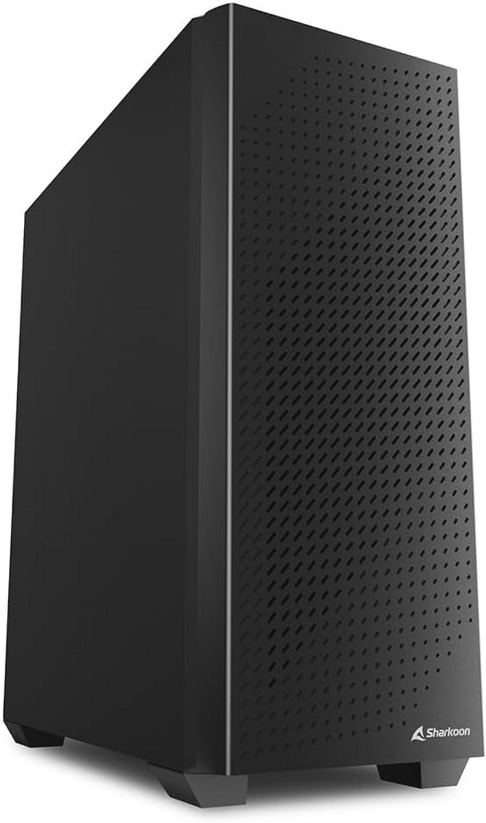 Sharkoon Sharkoon Vs9 Midi Atx Pc Behuizing, Zwart