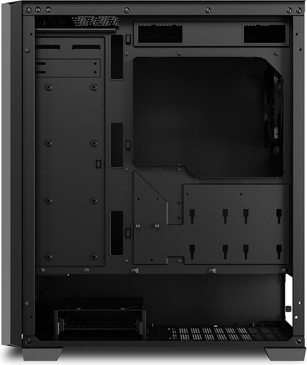 Sharkoon Vs9 Midi Tower Zwart behuizing - afbeelding 3