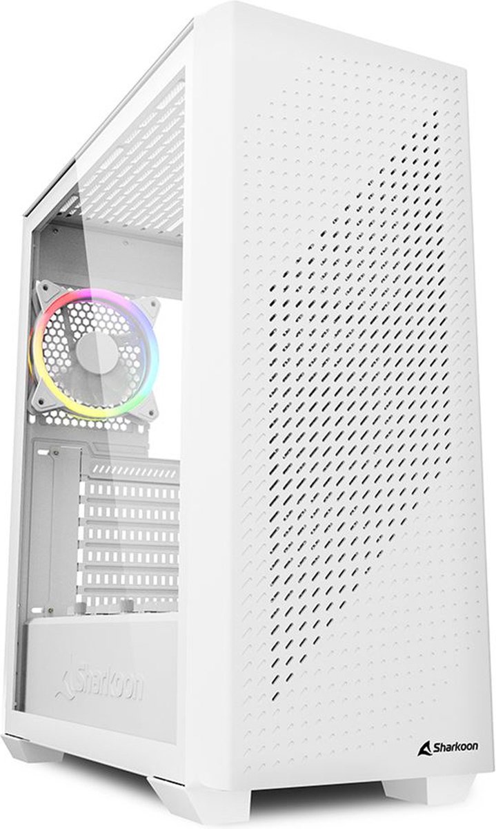 Sharkoon Vs9 Rgb Wit - Towermodel - Atx - Wit behuizing - afbeelding 10